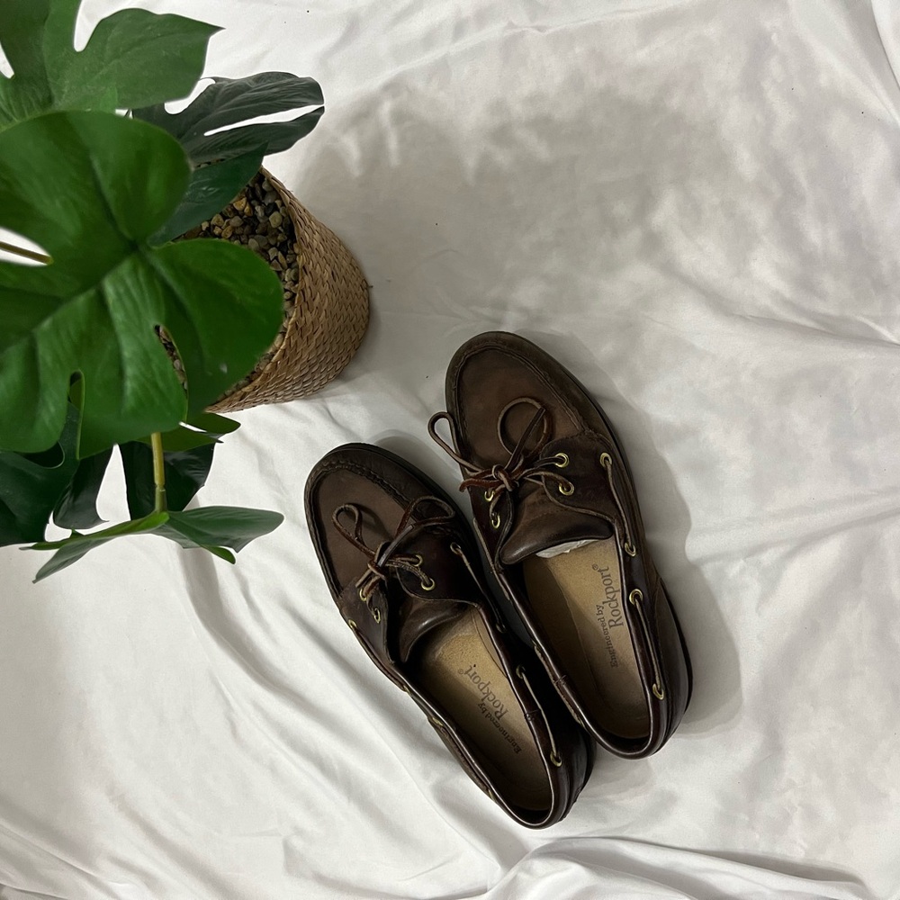 Timberland Men's Brown Leather Shoes